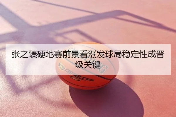 张之臻硬地赛前景看涨发球局稳定性成晋级关键